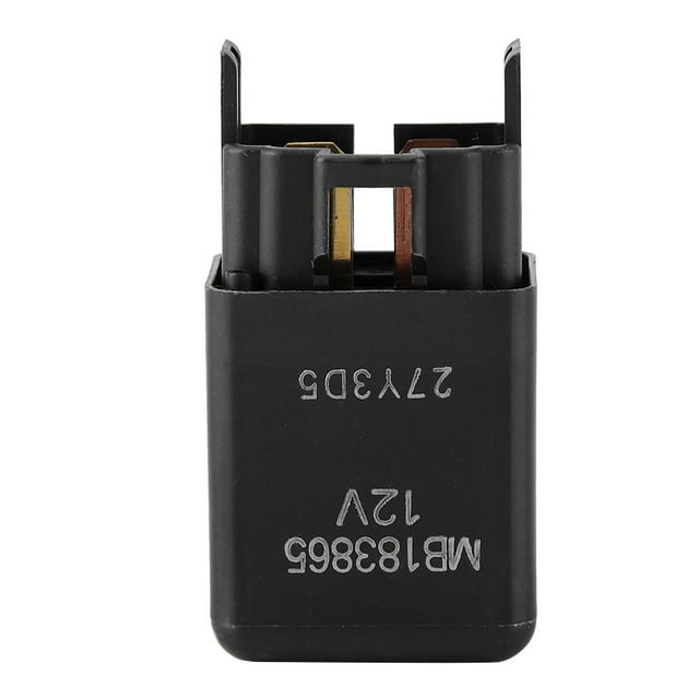 MB183865, Lightweight High Strength Easy Installation Black Auto Relay Module Rustproof Relays Replacement For 1984-1992 For Car Accessory