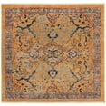 thumbnail image 2 of Rugs.com Lola Collection Rug – 4 Ft Square Yellow Medium Rug Perfect For Living Rooms, Kitchens, Entryways, 2 of 9