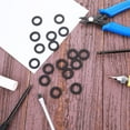 thumbnail image 7 of Deally 25 Pack 1/2 Inch Rubber Washers for Shower Head Hose Faucet Connections Leak Prevention Replacement Seals, 7 of 7