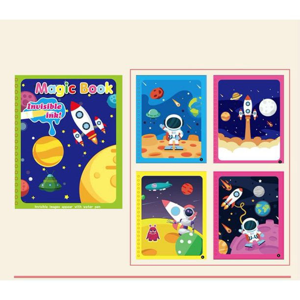 6/8/10/12 Pages Children Soft Painting Board Toy Creative Doodle Book With  Water Based Colored Chalk Kids Drawing Toy For Gift - Realistic Reborn  Dolls for Sale