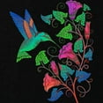 thumbnail image 3 of CafePress - Rainbow Hummingbird On Trumpet Vine Kids Dark T Sh - Dark T-Shirt Kids XS-XL, 3 of 4