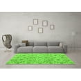 thumbnail image 3 of Ahgly Company Indoor Round Abstract Green Modern Area Rugs, 8' Round, 3 of 4