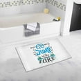 thumbnail image 2 of SUNENAT Funny Summer Quote Go Jump in the Lake Canoe Fishing Theme Home Decor Non Slip Bath Rug Absorbent Floor Mats for Tub Bathroom Bedroom Large Size 20 x 32 Inches, 2 of 5