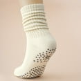 thumbnail image 5 of Fgnfyis Yoga Socks with Grip Socks Design Non Socks Ballet Socks for Sports and Daily Wear Comfort and Versatility Beige One Size, 5 of 6