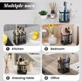 thumbnail image 7 of Toothbrush Holders for Bathroom - Stainless Steel Toothbrush Holder Wall Toothpaste Holder Shower Razor Holder Toothbrush Organizer for Easy Bathroom Storage, 7 of 7