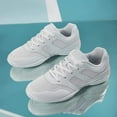 thumbnail image 2 of White Cheerleading Shoe Fitness Training Athletic Sport Competition Tennis Sneakers Youth Adult Cheer Shoes, 2 of 15