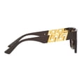 thumbnail image 6 of Versace VE 4421 Metal Mens Rectangular Sunglasses Brown 52mm Adult, 6 of 7