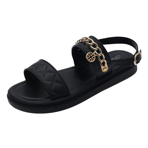 Sandalias de playa para mujer, zapatillas de almohada para baño