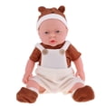 thumbnail image 1 of Ensemble Mignon de Bretelles et Chapeau pour Poupée Bébé 41cm, 1 of 8