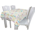 thumbnail image 3 of Coolnut Beautiful Pastel Tablecloth Modern Table Cover for Home Decoration, Spill Proof Cloth Washable for Dinner Picnic, 54"x54", 3 of 6