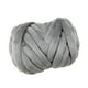 thumbnail image 1 of Hilo grueso para tejer a mano, hilo grueso para crochet, hilo voluminoso para cojines Gris, 1 of 9