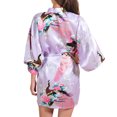 thumbnail image 3 of LSLJS Cardigan Imprimé Ample pour Femmes Ceinture Peignoir Court, Robes Cadeaux pour Femmes, 3 of 3