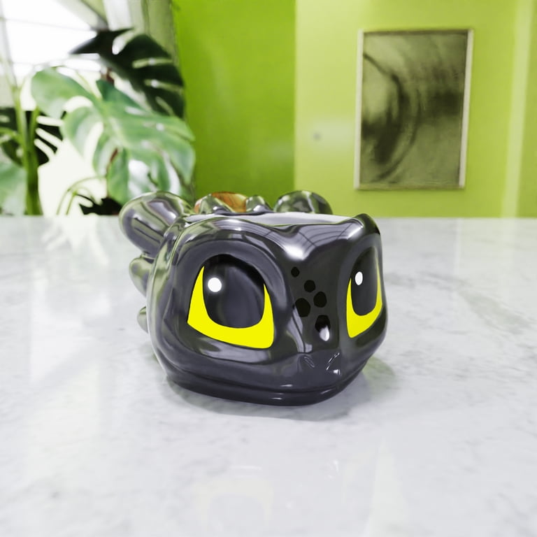 Zak Designs 14oz Ceramic Sculpted Mug - Toothless - Walmart.com