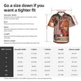 thumbnail image 5 of Lsque Bluey Pattern Hawaiian Shirt for Men Unisex Summer Beach Casual Short Sleeve Cotton Linen Button Down Shirts-Medium, 5 of 6