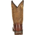 thumbnail image 4 of Durango Brown Saddle Western Boot Size 7.5(D), 4 of 7