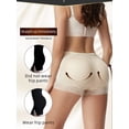 thumbnail image 6 of Womens Butt Lifter Padded Panties Tummy Control Panties Hip Enahncer Body Shaper Lace Boyshort Underwear, 6 of 8