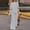 Gray, variant on 2 Piece Linen Cotton Pants Set For Women Soft Touch Solid Beach Vacation Two Piece Outfit Summer Lightweight Feel Easy Pairing Relaxed Weekend Wear Blue XXL