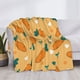 thumbnail image 3 of Fotbe Love Carrot Manta de Franela con Estampado, Manta Ultrasuave para Cama, Sofá, Auto, Hipoalergénica y Antibolitas-50"x40", 3 of 6
