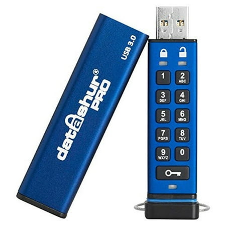 iStorage 4GB 256-bit DataShur Pro USB 3.0 Secure Encrypted Flash