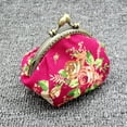 thumbnail image 2 of Portefeuille, Mini Porte-Monnaie Vintage pour Femme (Rouge), 2 of 8