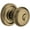 Brass And Black, variant on Baldwin 5205.003.ENTR Classic Knob Keyed Entry Set, Lifetime Polished Brass