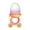 B, variant on Baby Fruit Vegetable Mesh Feeder, Food-Grade Silicone Teething Nibbler, Infant Complementary Food Feeding Pacifier, Safe Choking-Proof Mesh Bag for Toddler Fresh Fruit Vegetable Feeding