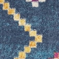 thumbnail image 4 of Nourison Passion Bohemian Indoor Rug Navy 5'3" x 7'3", 4 of 10