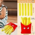 thumbnail image 3 of Food , Cute French Fry Plush Toy Stuffed Removable Plush, 3 of 5