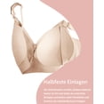 thumbnail image 3 of Nursing Bras for Breastfeeding Jelly bras, Seamless Jelly Support Wireless Maternity Bra with One-Hand Access, Comfort Pregnancy Bra for All Stages, 3 of 7