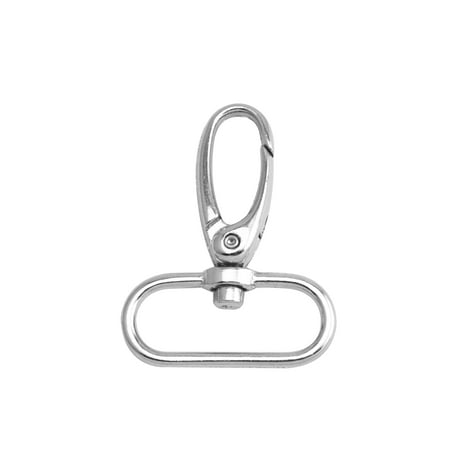 

Fenggtonqii Silvery 1.25 Inner Diameter Oval Ring Olive Buckle Lobster Clasps Swivel Snap Hooks Pack of 80