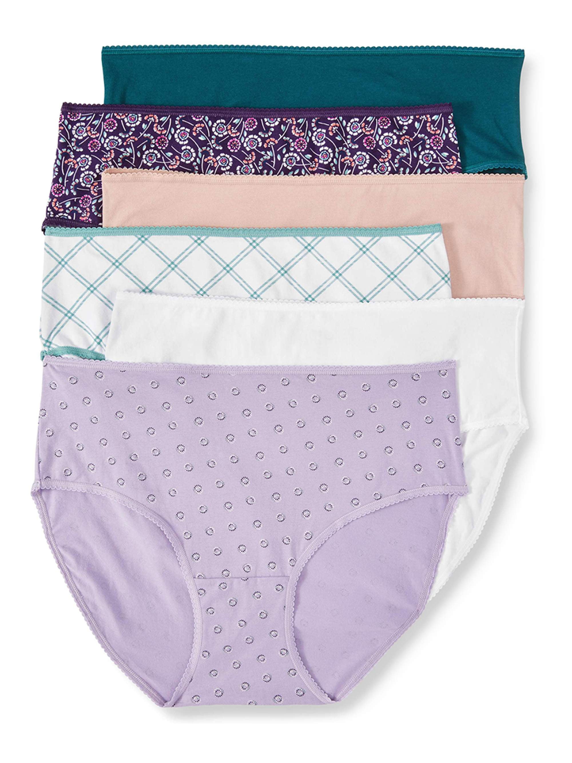 Secret Treasures Secret Treasures Women's Plus Cotton Brief Panties