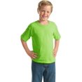 thumbnail image 3 of Gildan Youth Ultra Cotton T-Shirt, Style G2000B, Multipack Medium Lime, 3 of 7