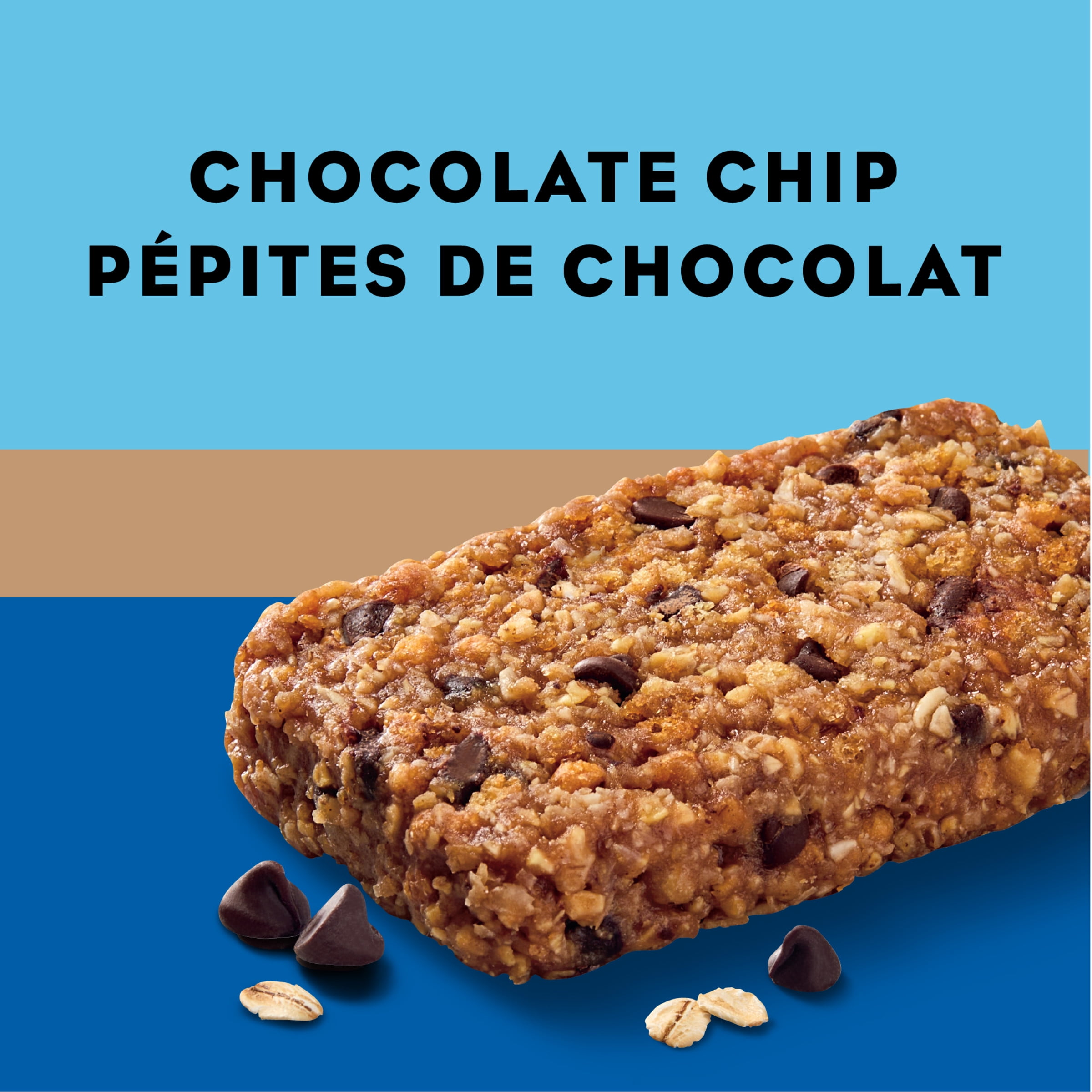 CLIF BAR Energy Bars, Chocolate Chip, Granola Bar, High in Protein, Contains 70% Organic Ingredients, (Pack of 15), 1.02 kg