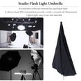thumbnail image 1 of 60cm Studio Flash Lumière Grainé Noir Argent Parapluie Réflecteur Réfléchissant, 1 of 7