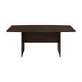 thumbnail image 3 of Bush Business 72W Boat Shaped Conference Table in Black Walnut - Engineered Wood, 3 of 9
