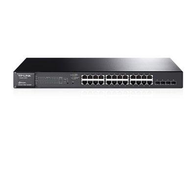 UPC 845973093525 product image for TP-LINK - T1600G-28PS - TP-LINK JetStream 24-Port Gigabit Smart PoE+ Switch with | upcitemdb.com