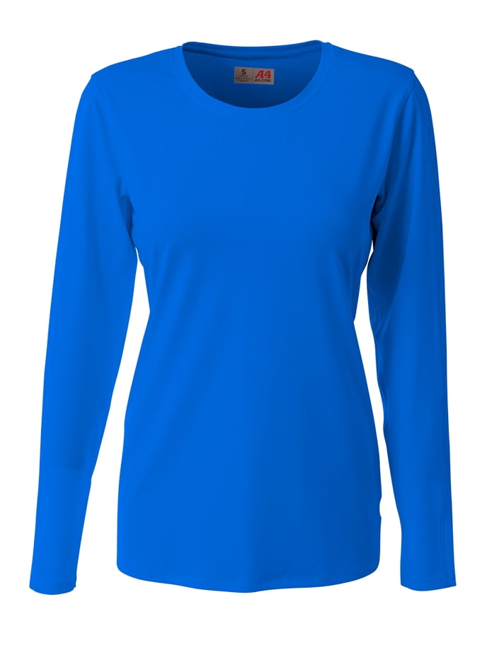 A4 Teen Spike Long Sleeve Volleyball Je For Teen Female in Royal | NG3015