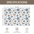 thumbnail image 3 of Placemat, Pioneer Flower Floral Print Pattern Place Mats Table Mat Set Of 2, PVC Washable Placemats for Party Kitchen Dining Decoration, 18x12 Inch, Fade Resistant, 3 of 6