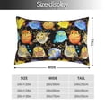 thumbnail image 2 of Pofeuu Cartoon Bird Owl Print Polyester Microfiber Plush Pillowcases, Super Soft and Cozy Pillow Case Covers with Envelop Closure（Pillow core not included）-16"x24", 2 of 6