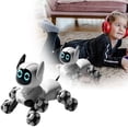 thumbnail image 1 of BotaniNest Remote Control Robot – RC Robot With Flexible Movements LED Eye & Complete (Controller Battery ) Interactive Play For Kids & Hobbyists Ideal For Indoor & Outdoor Activities, 1 of 7