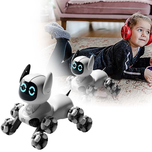 BotaniNest Remote Control Robot – RC Robot With Flexible Movements LED Eye & Complete (Controller Battery ) Interactive Play For Kids & Hobbyists Ideal For Indoor & Outdoor Activities