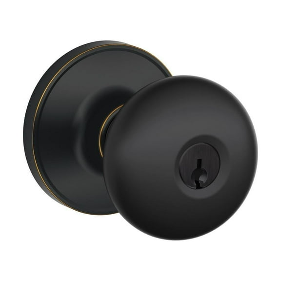 Dexter by Schlage J54VSTR716 Stratus Entry Knob, Aged Bronze