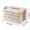 Four-layers, variant on 1/2/3/4 Layers Refrigerator Storage Box Dumpling Food Preservation and Quick Freezing Box Transparent Food Storage Container (Double-layers)