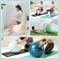 thumbnail image 4 of 55CM YR Ejercicio Ball, Yoga Anti-explosión y Antideslizante Ball para Pilates y Fisioterapia, Verde, 4 of 7