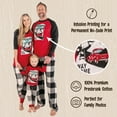 thumbnail image 6 of LazyOne Truck Plaid Family Matching Christmas Pajamas Set, Pajamas for Baby & Kids, Teens and Adults, 6 of 7
