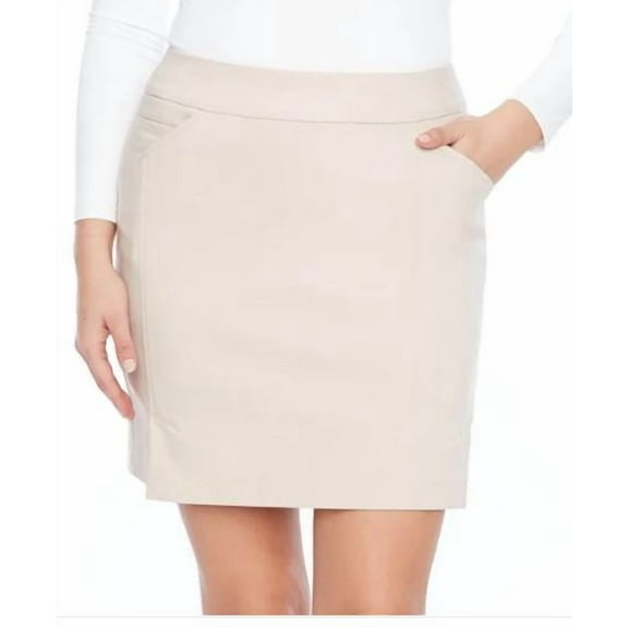 S.C. & Co Ladies' Pull-On Skort, Tan Large