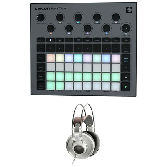 AKG K701 Studio Recording Reference Headphones Novation Circuit Rhythm Groovebox