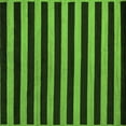thumbnail image 1 of Ahgly Company Indoor Square Abstract Green Modern Area Rugs, 8' Square, 1 of 4