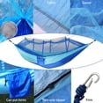 thumbnail image 4 of 661LB Load Camping Hammocks – Portable Double Backpacking Hammock Swing with Mosquito Net, Camping Hammock for Outdoor Travel,Backyard,Beach, 4 of 8