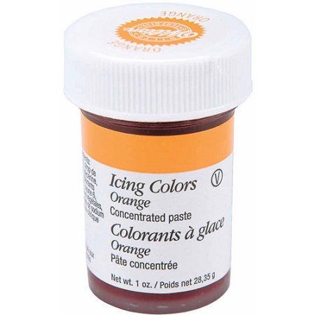 Orange Flavored Icing - Wilton Icing Color, Orange, 1 oz.